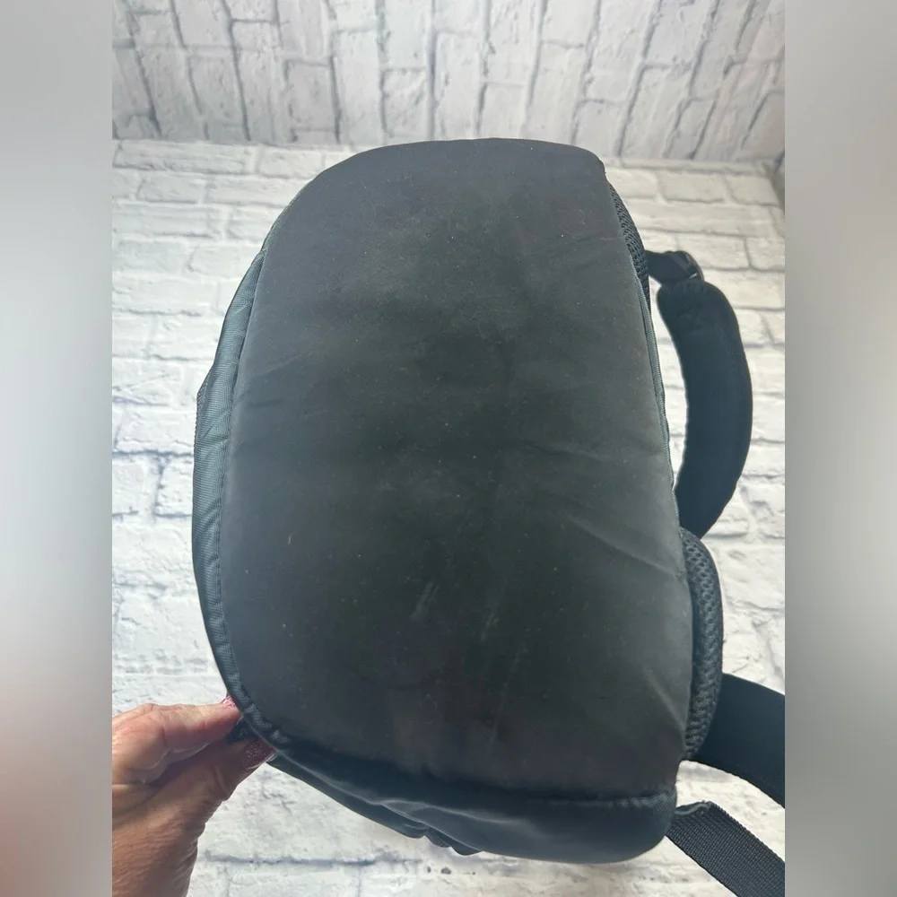 Adidas Black and White Laptop Backpack.